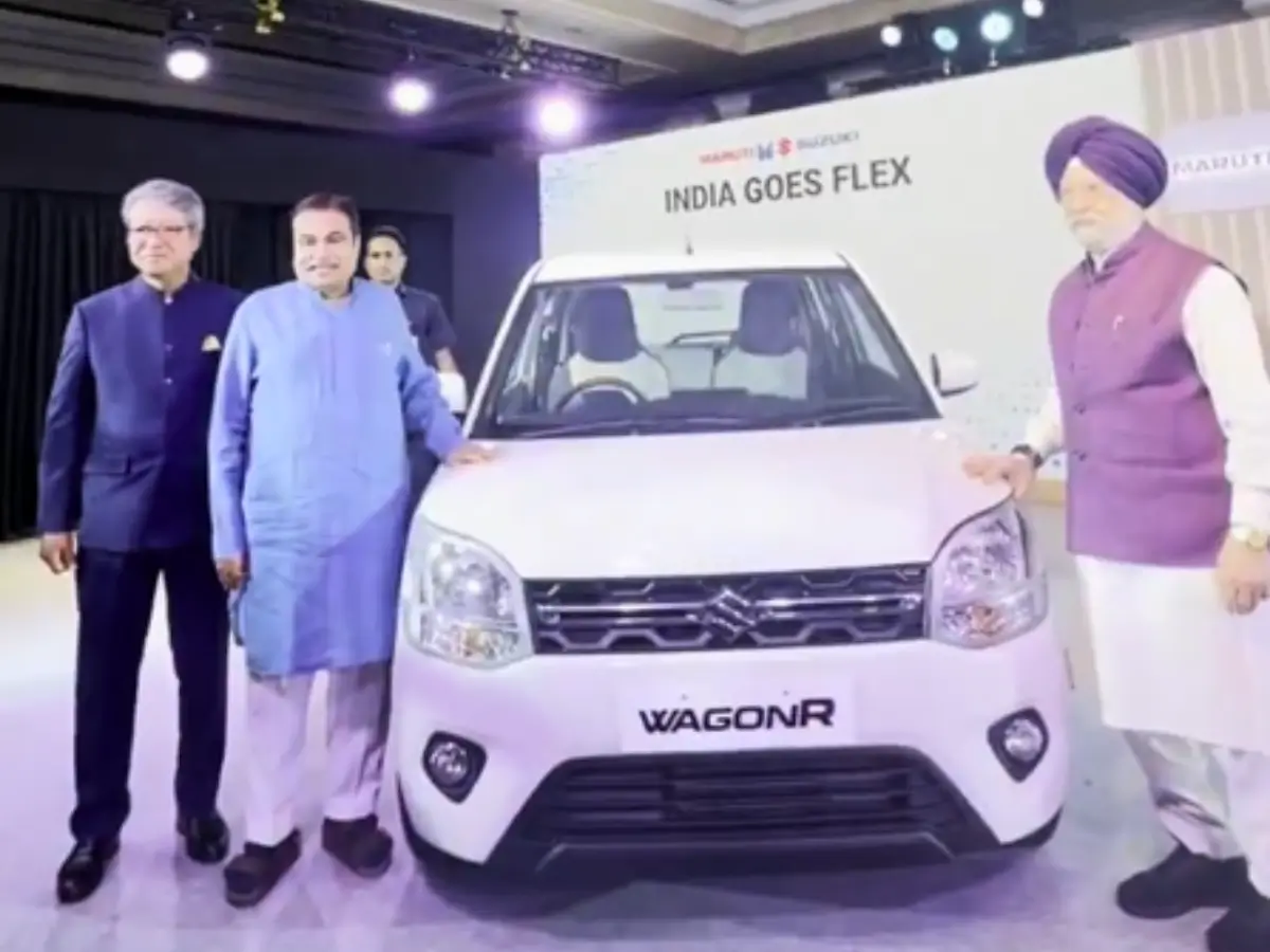 Maruti WagonR Flex Fuel Final Model Unveiled; Runs On 85% Ethanol Fuel (E85)